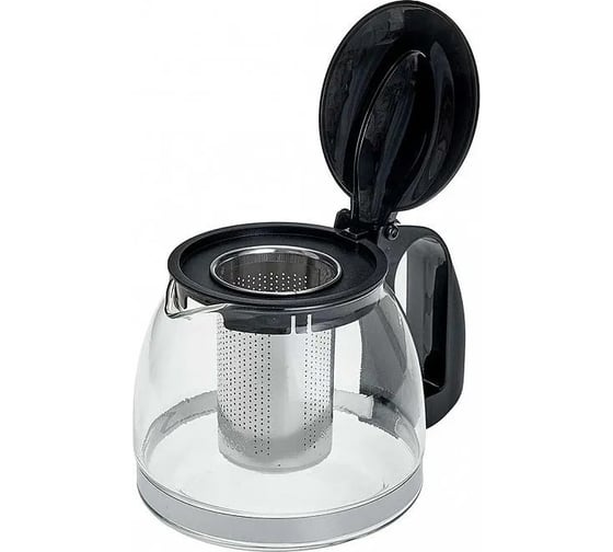 Заварочный чайник ALPENKOK AK-5528/25 с фильтром черный 1250 мл 12 Р1-00005743