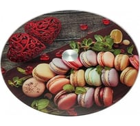 Вращающееся блюдо для сервировки ALPENKOK AK-9519 Макарyнc и Love 32 см 12 Р1-00009102