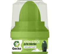 Крем-блеск для обуви AERO-PRO Gecko бесцветный, 60 мл 101318