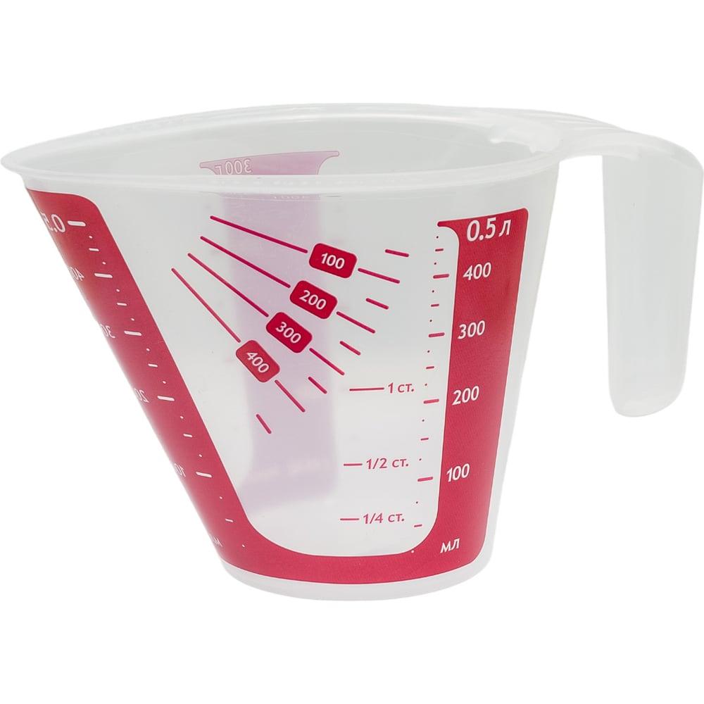 Мерный кувшин ПОЛИМЕРБЫТ STEP 0.5 л 433390000 - выгодная цена, отзывы ...