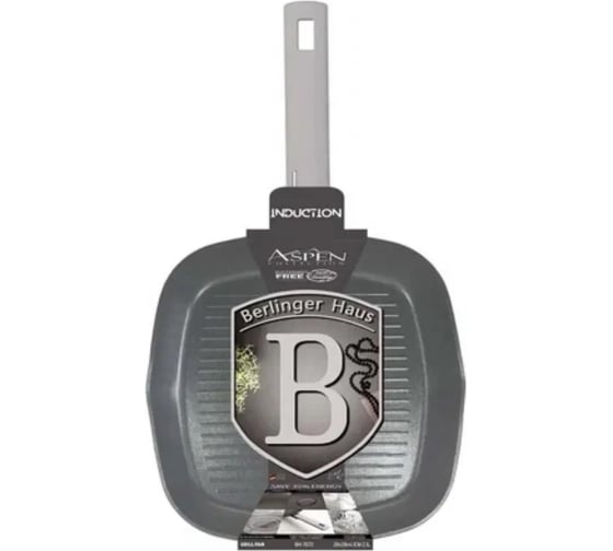 Сковорода-гриль BerlingerHaus Aspen Collection 28 см, 2.1 л 7072-BH