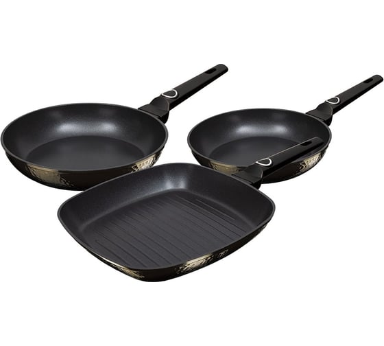 Набор посуды BerlingerHaus Primal Gloss Collection 3 предмета 6073-BH 1