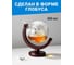 Декантер для виски Limpid Side глобус стеклянный, с бокалами на подставке Z0500 3