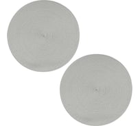 Набор сервировочных плетеных салфеток Рыжий кот ppw-01, 2 шт., диаметр 38 см 312371