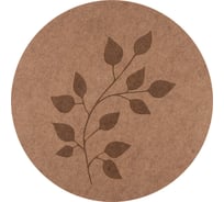 Сервировочная салфетка Рыжий кот np-01, диаметр 38 см, нетканый полиэстер 105860