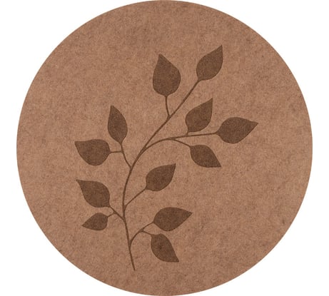 Сервировочная салфетка Рыжий кот np-01, диаметр 38 см, нетканый полиэстер 105860