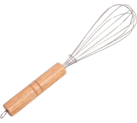 Венчик с деревянной ручкой Webber ВЕ-1496 30х6.5 48 0R-00001237