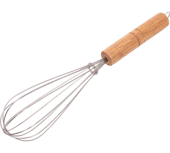 Венчик с деревянной ручкой Webber ВЕ-1496 30х6.5 48 0R-00001237