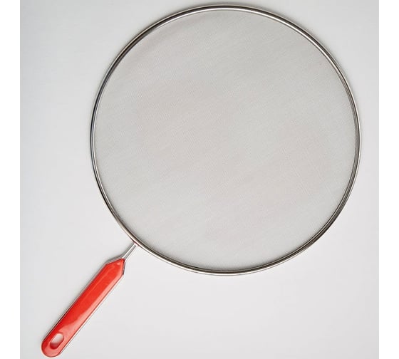 Защитный экран от брызг Webber ВЕ-0248 нержавеющая сталь, d 29, пластиковая ручка 50 0R-00001230 1