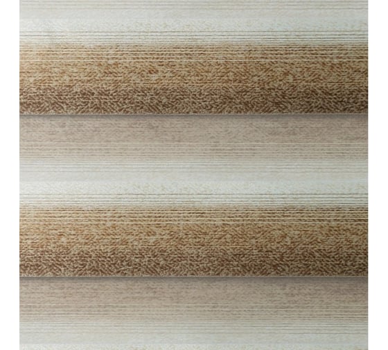 Рулонная штора LM DECOR день-ночь lb 55-03 бежево-коричневый 64x215 см 5503064215