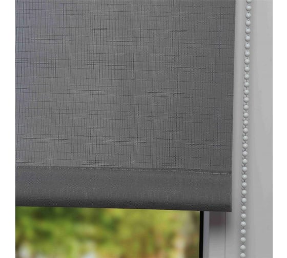 Рулонная штора LM DECOR lm 30-11 серый 38x160 см 3011038