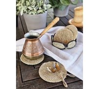 Набор подставок под чашки Covali джут SB-3748