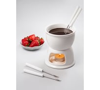 Набор для фондю, фондюшница для шоколада и сыра, шпажки для фондю SHINY KITCHEN G0192