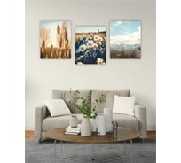 Набор из 3-х картин Симфония Цветочное поле НК-011