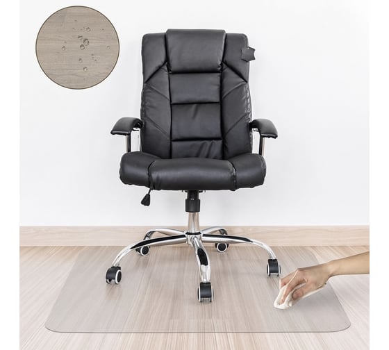 Коврик защитный напольный Petroll Floortex, 60x80 см, толщина 1 мм 150134