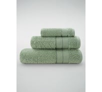 Набор полотенец Guten Morgen Ткань махровая, Аликанте, Светло-Зеленый (30x50 см, 50x100 см, 70x140 см) НПМ-АлСЗ-30-50-70