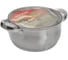 Кастрюля из нержавеющей стали со стеклянной крышкой Webber BE-144/2 d=18, 2.8 л 0R-00004901 3