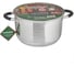 Кастрюля из нержавеющей стали со стеклянной крышкой Webber BE-199/2 d=24, 6.3 л 0R-00004910 4