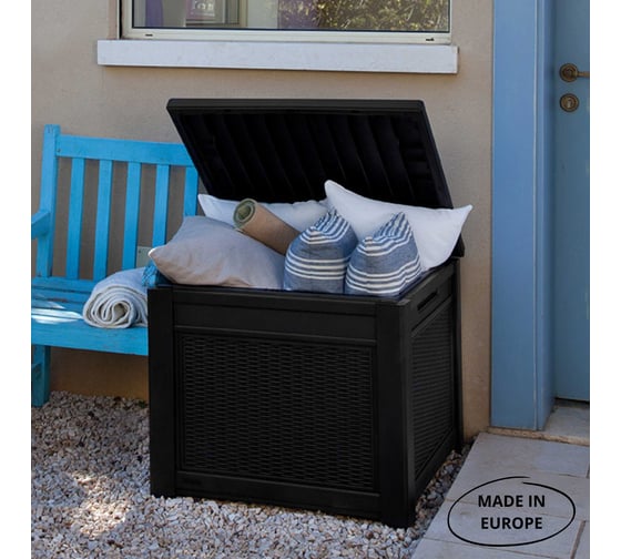 Сундук Keter CUBE RATTAN 208L графит 237778