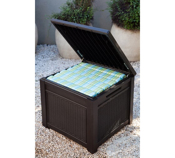 Сундук Keter CUBE RATTAN 208L графит 237778