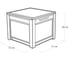 Сундук Keter CUBE RATTAN 208L графит 237778 11