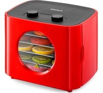 Сушилка для овощей и фруктов KITFORT красная КТ-1952-1