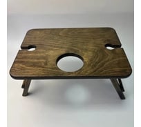 Поднос Homium на ножках винный, прямоугольный wood9
