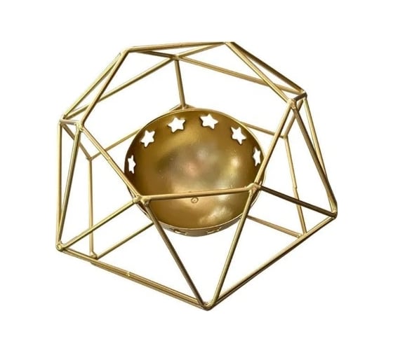 Подсвечник Homium Collection One, цвет золото candle01