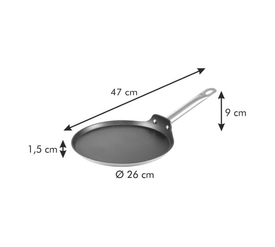 Сковорода Tescoma для блинов GrandCHEF 26 см 606850