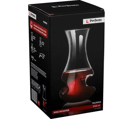 Декантер Valencia 1000 мл PERFECTO LINEA 30-288450