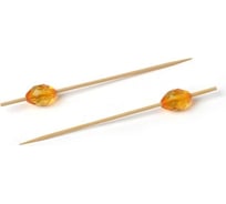 Бамбуковая пика Optiline КРИСТАЛЫ ОВАЛЬНЫЕ С ГРАНЯМИ 9 см, 100 шт. 10-1139