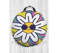 Декоративная подушка-сидушка JoyArty Хорошего дня на пол круглая, 52 см dsfr_424953