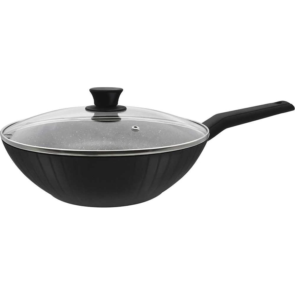 WOK Сковорода JARKO 28см со стеклянной крышкой JTr-128-31 - выгодная ...