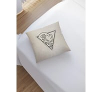 Декоративная наволочка JoyArty Волна в треугольнике на молнии, 45x45 см sl_385278