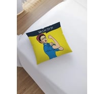 Декоративная наволочка JoyArty Стимулирующий плакат на молнии, 45x45 см sl_378653