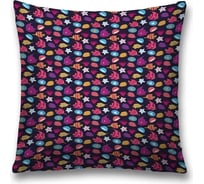 Декоративная наволочка JoyArty Подводный мир на молнии, 45x45 см sl_378401