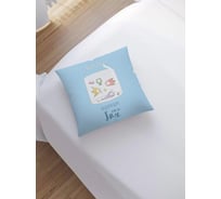 Декоративная наволочка JoyArty История рыбок на молнии, 45x45 см sl_378402