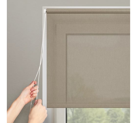 Рулонная штора PRAKTO SCREEN (5%) 100x160 см, бронзовая 9403219169