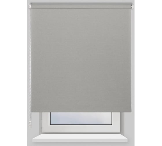 Рулонная штора PRAKTO SCREEN (5%) 180x175 см, серая 9403219151