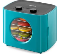 Сушилка для овощей и фруктов Kitfort темно-бирюзовый КТ-1952-2