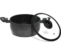 Кастрюля SCOVO Hi-Black, d240 ст.кр. HB-026