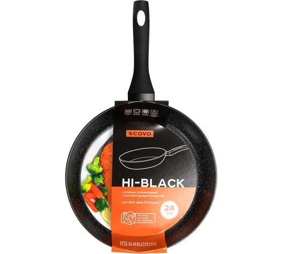 Сотейник SCOVO Hi-Black, d280 HB-017