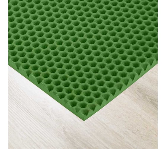 Мягкий универсальный коврик Pavitec соты, фисташковый, 40x64 КМУ-С 0640400Ф