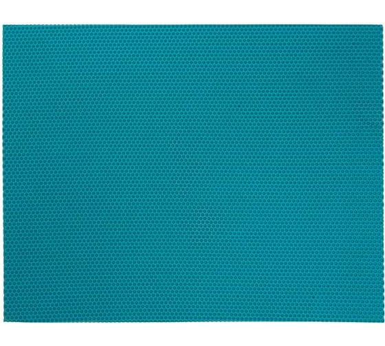 Мягкий универсальный коврик Pavitec соты, бирюзовый, 64x120 КМУ-С 0640120Б 1