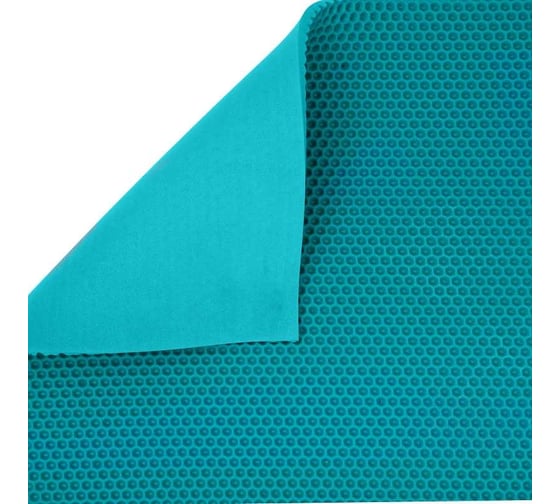 Мягкий универсальный коврик Pavitec соты, бирюзовый, 64x120 КМУ-С 0640120Б