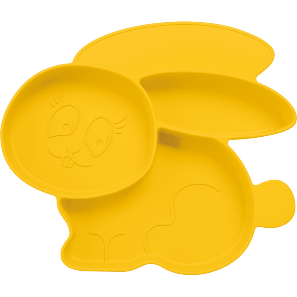 Детская тарелка Silihome зайка, желтый КК2072 - выгодная цена, отзывы ...