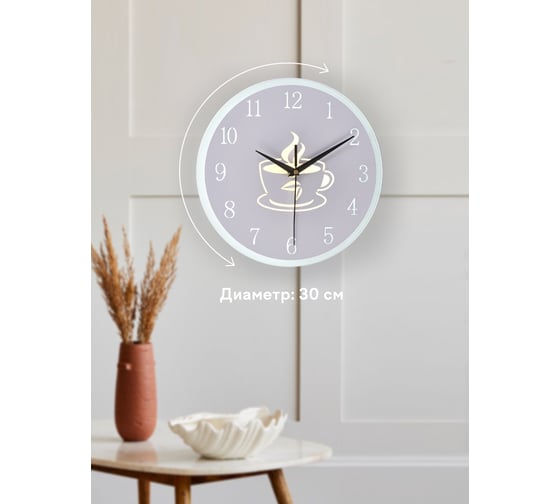 Часы Мелодия Света 6413 23W WT 000028218