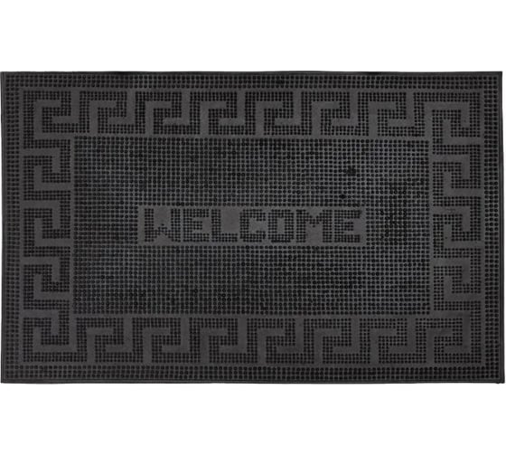 Придверный резиновый коврик ComeForte PIN MAT 45x75см «ДОБРО ПОЖАЛОВАТЬ» PM-029 1