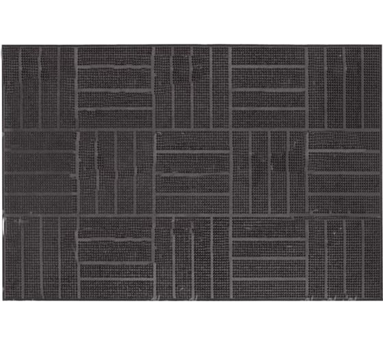 Придверный резиновый коврик ComeForte PIN MAT 40x60см «РЕШЕТКА» PM-023