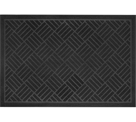 Придверный резиновый коврик ComeForte PIN MAT 40x60см «РЕШЕТКА» PM-023
